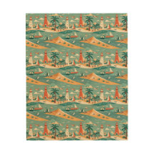 Retro Kust Houten Wandkunst