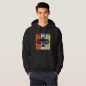 Retro  kweekinstallatie hoodie (Voorkant volledig)