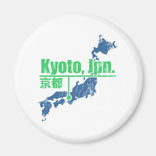 Retro Kyoto Magneet