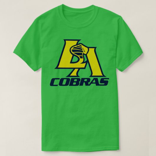 Retro LA Cobras Arena 1988 TShirt (Design voorkant)