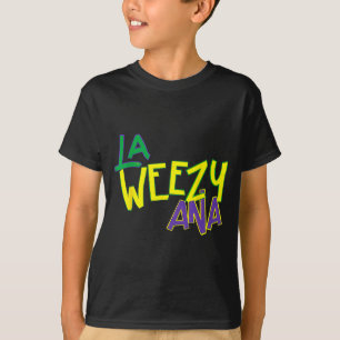 Retro La Weezy Ana Gelukkig Mardi Gras Louisiana N T-shirt