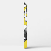 Retro laag poly geometrisch patroon Case-Mate iPhone case (Achterkant / Links)