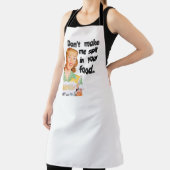 Retro - Laat me niet spugen in je eten Schort (Insitu)