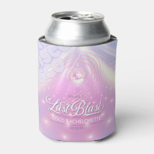 Retro Laatste Blast Disco Bachelorette v2 ID928 Blikjeskoeler