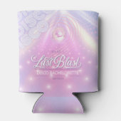 Retro Laatste Blast Disco Bachelorette v2 ID928 Blikjeskoeler (Achterkant)