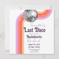 Retro Laatste Disco Bachelorette Feest 