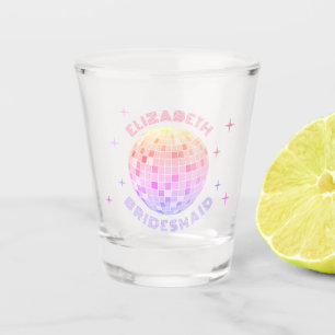 Retro Laatste Disco Bachelorette Weekend Party Fav Shot Glas