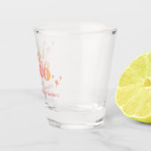 Retro Laatste Disco Hen Party Shotglas Shot Glas (Rechts)