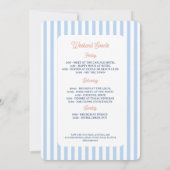 Retro Laatste toast kust Bachelorette Weekend Kaart (Achterkant)