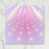 Retro Laatste Uitbarsting Disco Bachelorette v2 ID Bedankjes Labels (Achterkant)