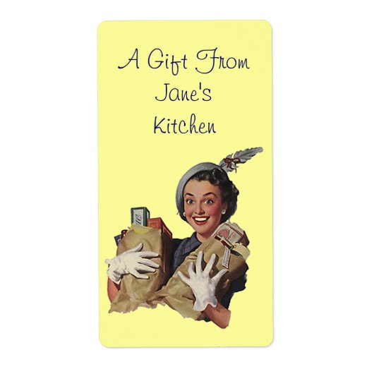 Retro Labels Label Gifts van Kitchen Gifting cadea (Voorkant)
