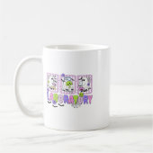 Retro Laboratorium Halloween Ghost Lab Tech Medisc Koffiemok (Links)
