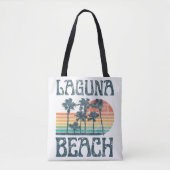 Retro Laguna Tote Bag (Voorkant)