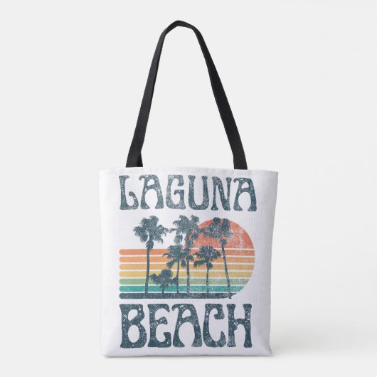 Retro Laguna Tote Bag (Achterkant)