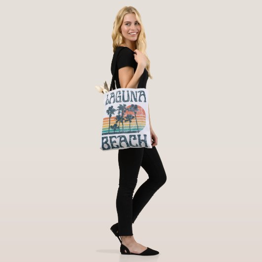 Retro Laguna Tote Bag (Op model)