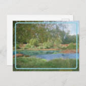 Retro Lake Briefkaart (Voorkant / Achterkant)