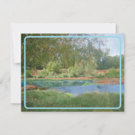 Retro Lake Briefkaart