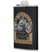 Retro Lake Michigan Motorcycle Heupfles (Links)