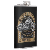 Retro Lake Michigan Motorcycle Heupfles (Rechts)