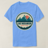 Retro Lake Nockamixon Pennsylvania T-shirt (Design voorkant)