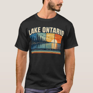 Retro Lake Ontario T-shirt