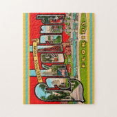 Retro Lakeland Florida Legpuzzel (Verticaal)