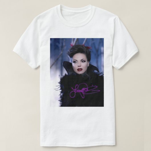 Retro  Lana Parrilla Evil Queen Regina Mill T-shirt (Design voorkant)