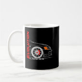 Retro  Lancer Evolution Koffiemok (Links)