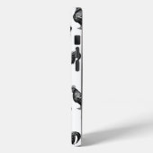 Retro Land Boerderij Kippatroon Case-Mate iPhone Case (Achterkant / Links)