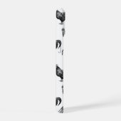 Retro Land Boerderij Kippatroon iPhone 15 Case (Rechterkant)