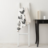 Retro Land Boerderij Kippatroon Sherpa Deken (In situ)