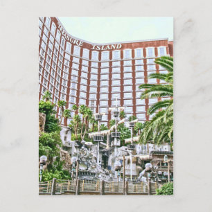 Retro Las Vegas Briefkaart