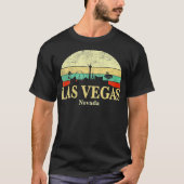 Retro Las Vegas Nevada Vegas Strip Sin City T-shirt (Voorkant)