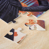 Retro Las Vegas Pin-up Legpuzzel (Zijkant)