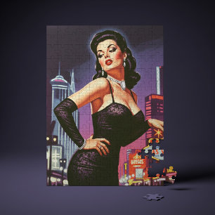Retro Las Vegas Pin-up Legpuzzel