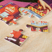 Retro Las Vegas Pin-up Legpuzzel (Zijkant)