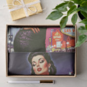 Retro Las Vegas Pin-up Tissuepapier (Geschenk)