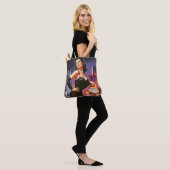 Retro Las Vegas Pin-up Tote Bag (Op model)