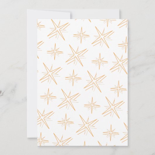 Retro Las Vegas Sign Kaart (Achterkant)