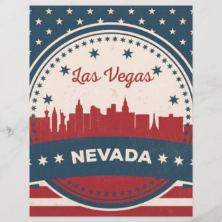 Retro Las Vegas Skyline