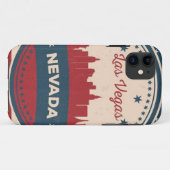 Retro Las Vegas Skyline Case-Mate iPhone Case (Achterkant (horizontaal))