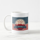 Retro Las Vegas Skyline Koffiemok (Links)