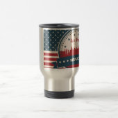 Retro Las Vegas Skyline Reisbeker (Center)