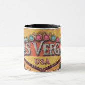 Retro Las Vegas-verlichting Mok (Midden)