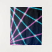 Retro Laser Foto School Portret Achtergrond 80s 90 Wandkleed (Voorkant)