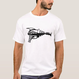 Retro Laser ray pistool voor sci-fi-ventilatoren,  T-shirt