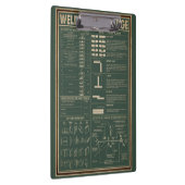 Retro Lasser Kennis poster Groen Klembord (Rechts)