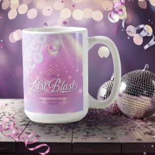 Retro Last Blast Disco Bachelorette v2 ID928 Coffe Koffiemok
