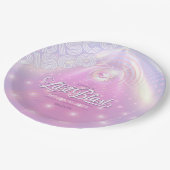 Retro Last Blast Disco Bachelorette v2 ID928 Papieren Bordje (Gekanteld)