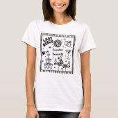 Retro Last Disco Bachelorette-shirt | T-shirt (Voorkant)